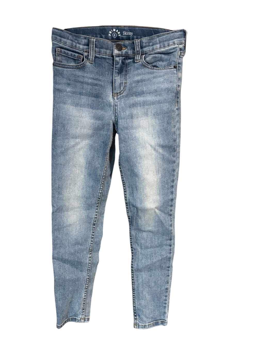 Primary Skinny Jeans in Light Blue Wash - Kids